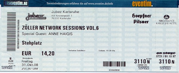 Ticket Zöller Networksessions VI