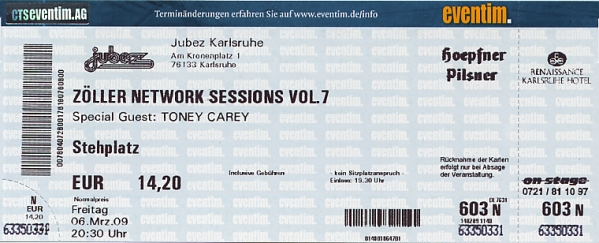 Zöller Networks Ticket