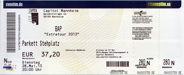 Ticket BAP