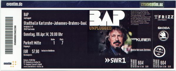 BAP Ticket