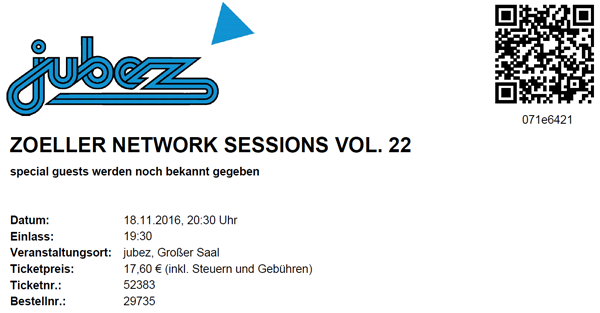 Zller Network Ticket