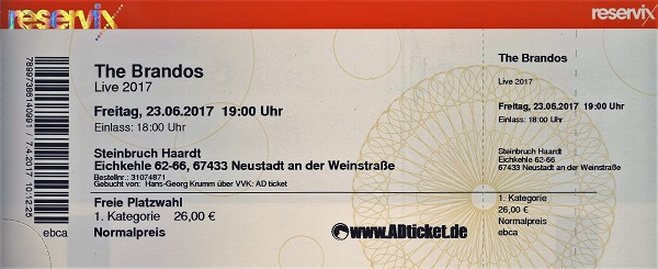 Brandos Ticket