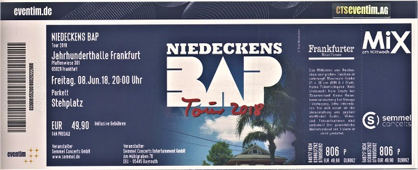 Ticket BAP F