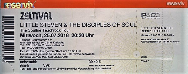 Ticket Little
                Steven