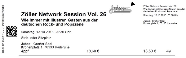 Ticket Zller Network Session #26