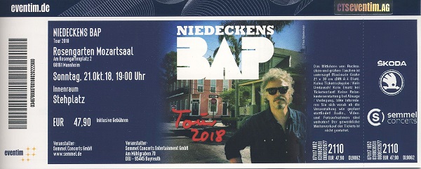 Ticket BAP MA