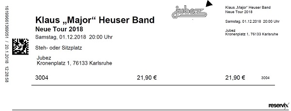 Ticket Major