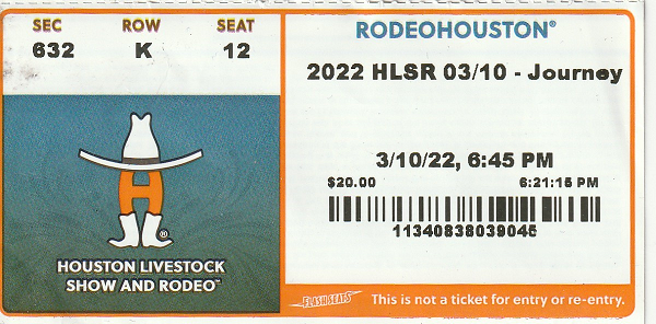 Ticket Journey in Houston