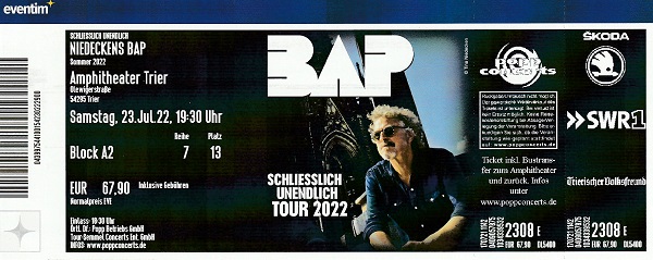 Ticket BAP Trier