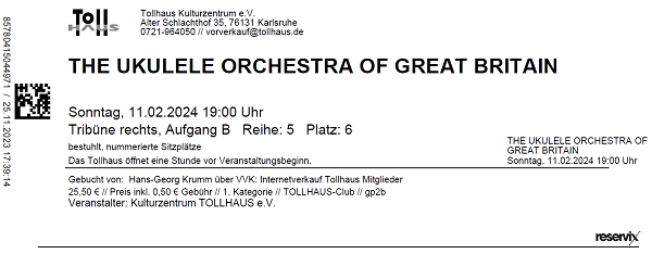 Ticket The Ukulele Orchestra of Great Britain