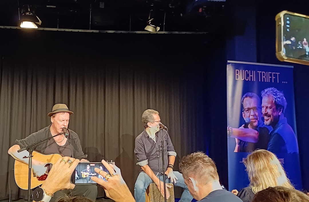 Buchi trifft Helmut Krumminga 26.11.2025 Das
        Sandkorn Karlsruhe