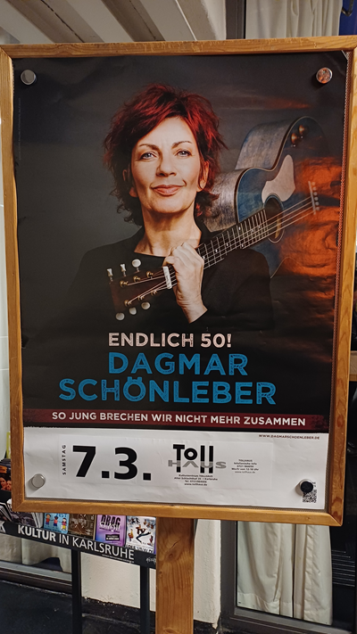Dagmar Sch�nleber 07.03.2026 Tollhaus Karlsruhe